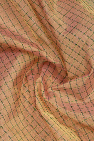 Kuppadam Saree - Light Shade Cream Border Texture -(SA-160) - Dakshin Weaves