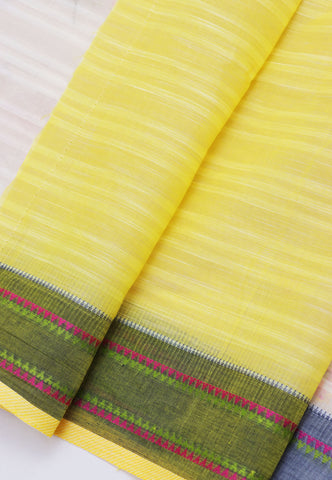 Embroidery Saree With Cream Collur and Border with Gray Shade - (SA-401)