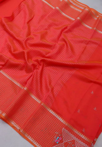 MANGALAGIRI WORK SAREES-(DW-032)