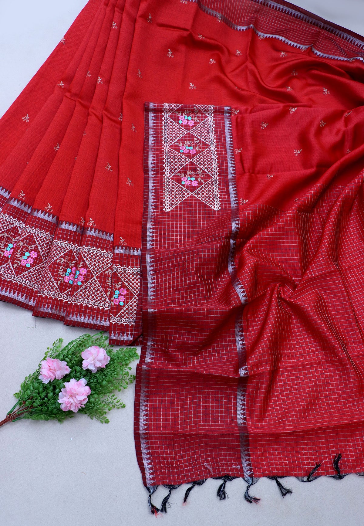 MANGALAGIRI WORK SAREES-(DW-029)