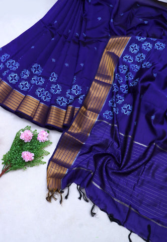 MANGALAGIRI WORK SAREES-(DW-019)