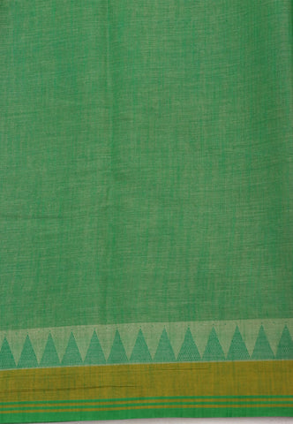 Digital Print Saree with Green Colour and Border With Green Shade-(SA-596)