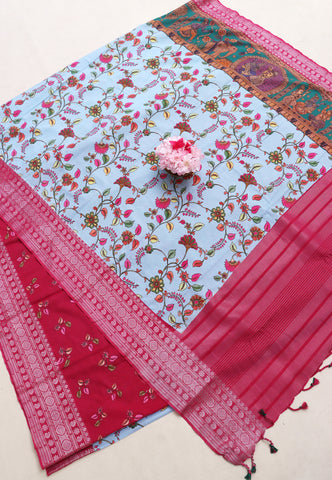 DIGITAL PRINT SAREE - SA-886