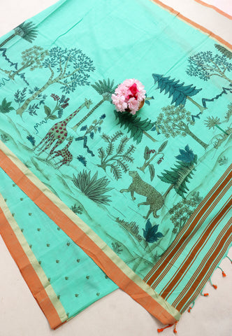 DIGITAL PRINT SAREE - SA-866