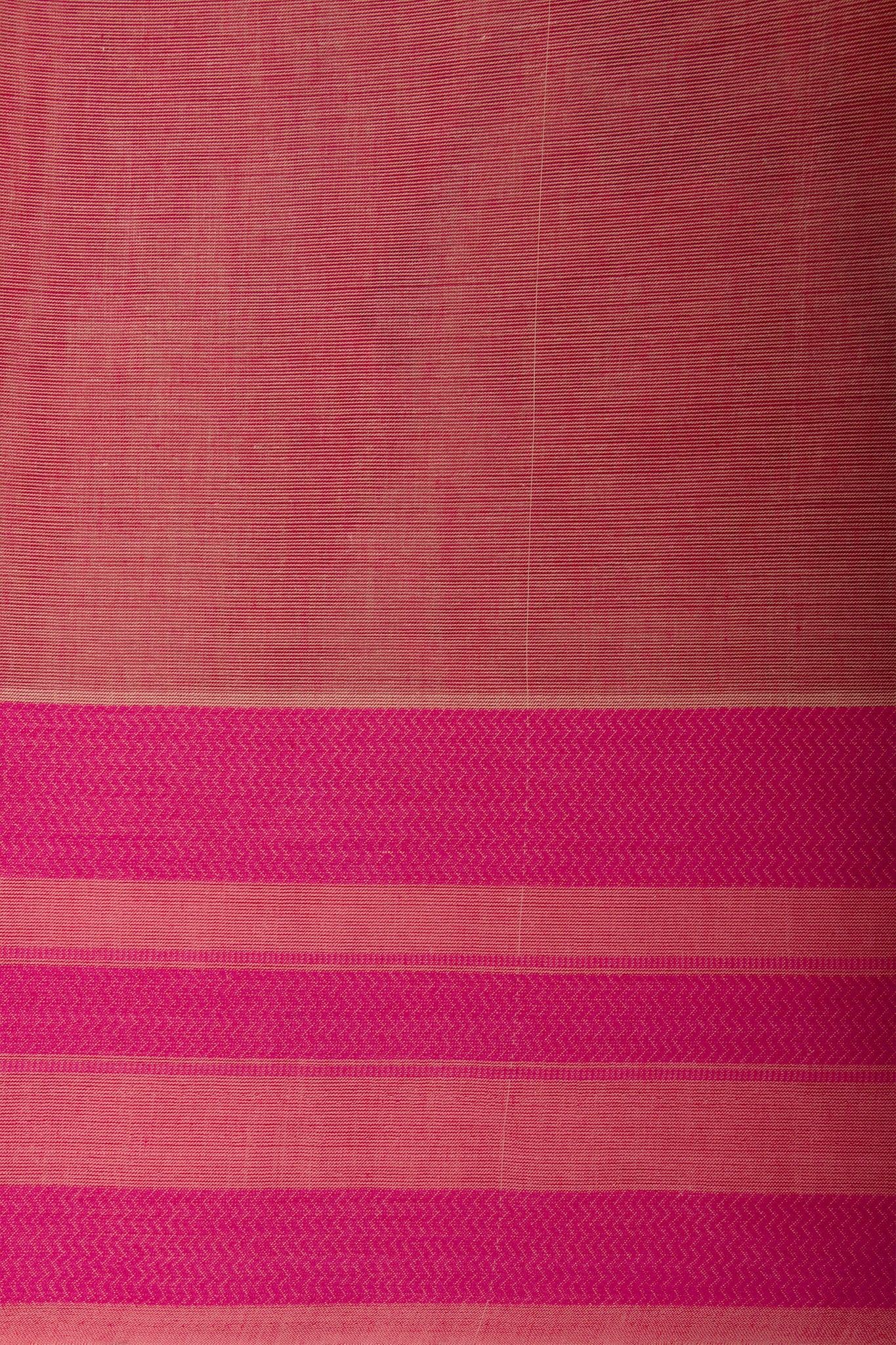 Kanchi Cotton Saree In Girl With Pot Print With Texture -(SA-202) - Dakshin Weaves