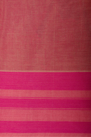 Kanchi Cotton Saree In Girl With Pot Print With Texture -(SA-202) - Dakshin Weaves