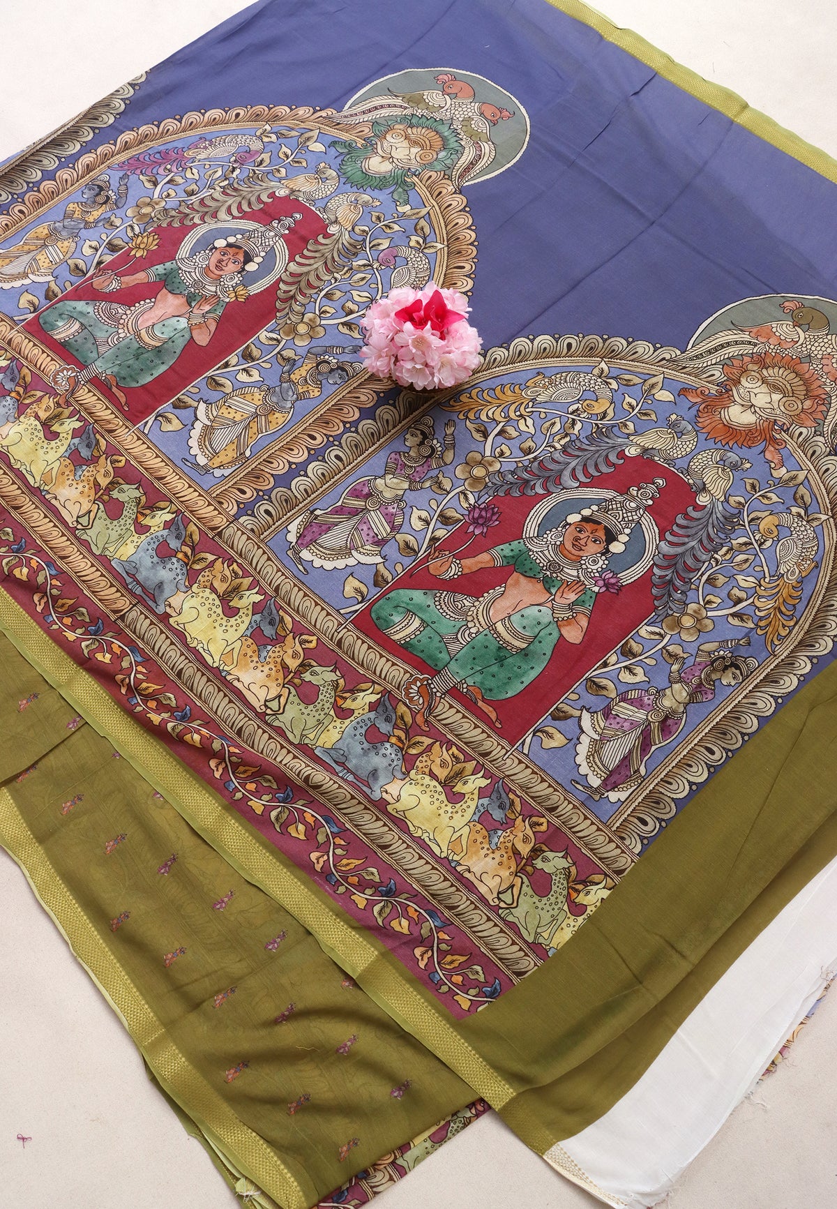 KHADI DIGITAL PRINT SAREE - SA-936