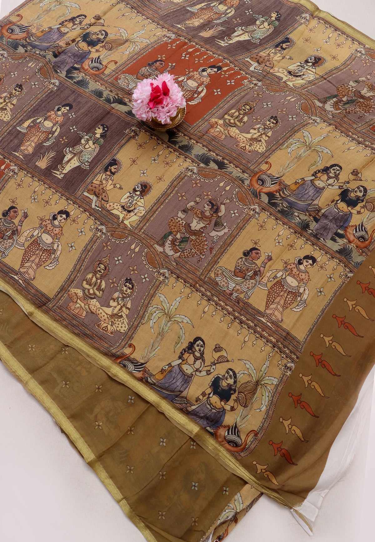 KHADI DIGITAL PRINT SAREE - SA-931