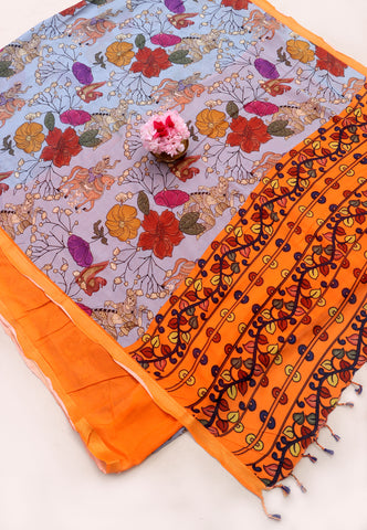 KHADI DIGITAL PRINT SAREE - SA-920