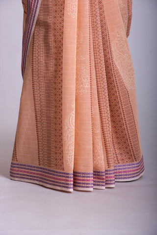 BANJARA EMBOSE COTTON SAREE -(SA-179)