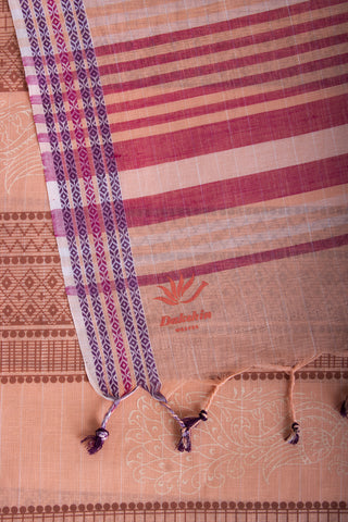BANJARA EMBOSE COTTON SAREE -(SA-179)