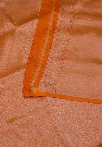 Handlooms Bridal Saree with Stripes and with Temple Border-(SA-500)
