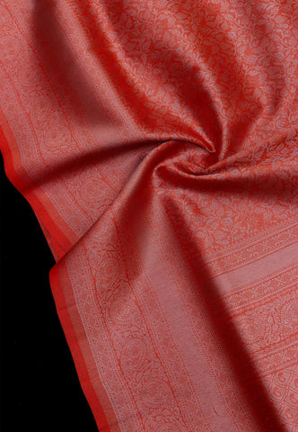 Handlooms Bridal Saree with Stripes and with Temple Border-(SA-502)