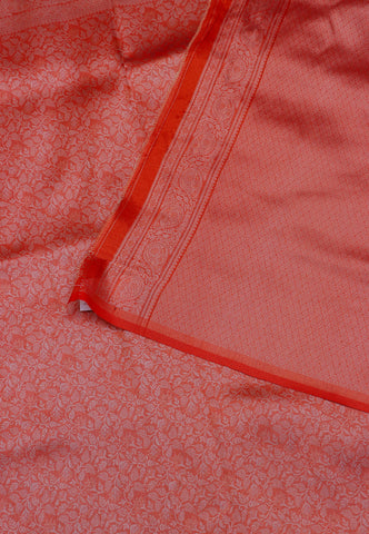 Handlooms Bridal Saree with Stripes and with Temple Border-(SA-502)