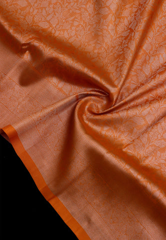 Handlooms Bridal Saree with Stripes and with Temple Border-(SA-513)