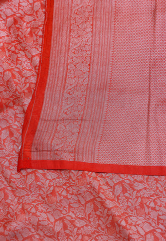 Handlooms Bridal Saree with Stripes and with Temple Border-(SA-512)