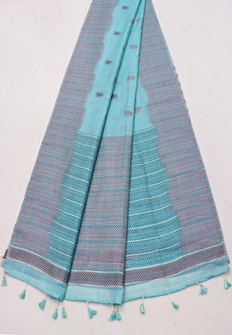 Samyoga Saree with Cream Colour and Border With Gold Shade-SA-832