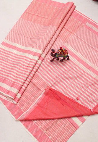 Samyoga Saree with Cream Colour and Border With Gold Shade-SA-802