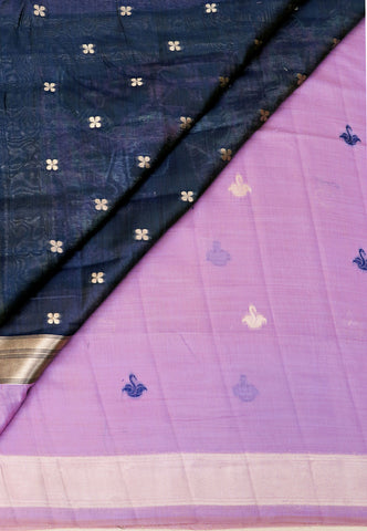Samyoga Saree with Cream Colour and Border With Gold Shade-SA-851