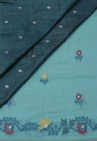 Samyoga Saree with Cream Colour and Border With Gold Shade-SA-839
