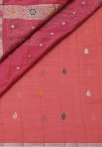 Samyoga Saree with Cream Colour and Border With Gold Shade-SA-863