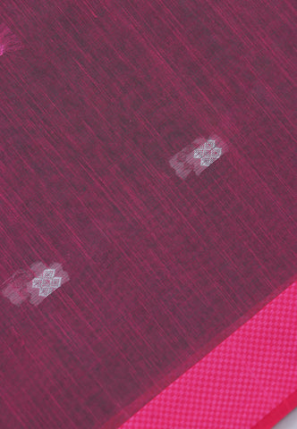 Kollam Katari Khadi With  Green Collur and Border with Pink Shade - (SA-238)